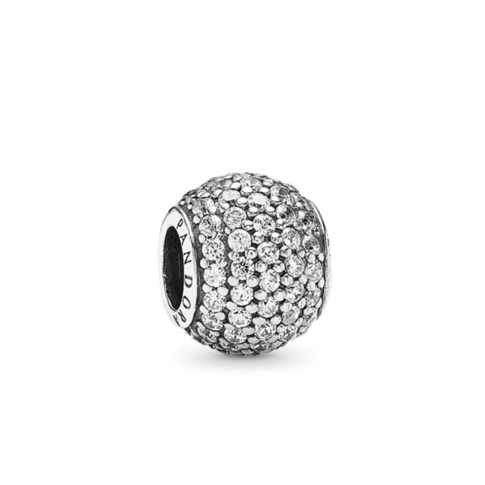 Pandora Sterling Silver Pave Lights Charm